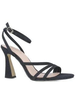 Sandali donna “Menbur” 24083 Collezione Primavera /Estate 2025 – Nero/Oro