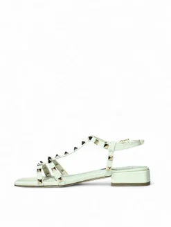 Sandali donna “Menbur” 24133 Collezione Primavera/Estate 2025 – Panna/Camel