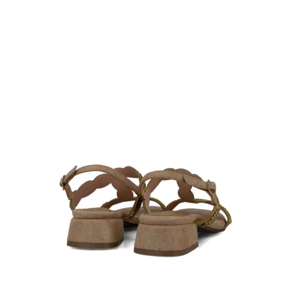 Sandali donna “Menbur” 23060 Collezione Primavera/Estate 2025 – Oro
