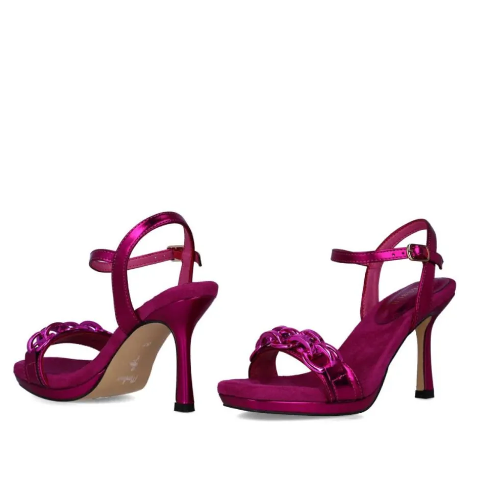 Sandali donna “Menbur” 24026 Collezione Primavera/Estate 2025 – Verde/Fucsia