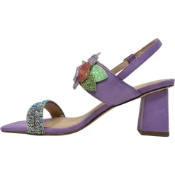 Sandali donna “Menbur” 24014 Collezione Primavera/Estate 2025 – Menta/Lilla