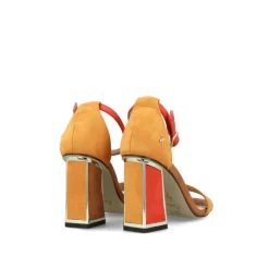 Sandali donna “Menbur” 22486 Collezione Primavera/Estate 2025 – Camel e Arancio