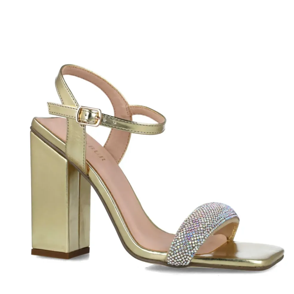 Sandali donna “Menbur” 23804 Collezione Primavera /Estate 2025 – Oro/Argento