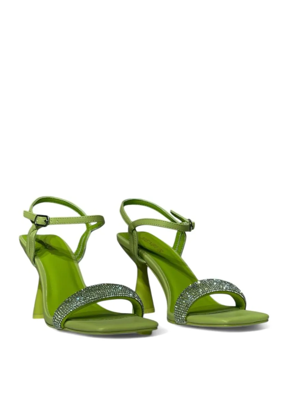 Sandali donna “Menbur” 23796 Collezione Primavera/Estate 2025 – Lime/Turchese/Mango