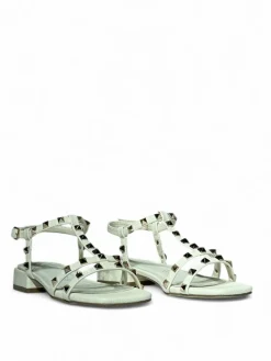 Sandali donna “Menbur” 24133 Collezione Primavera/Estate 2025 – Panna/Camel
