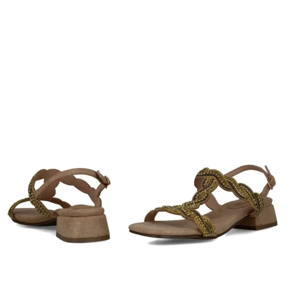 Sandali donna “Menbur” 23060 Collezione Primavera/Estate 2025 – Oro