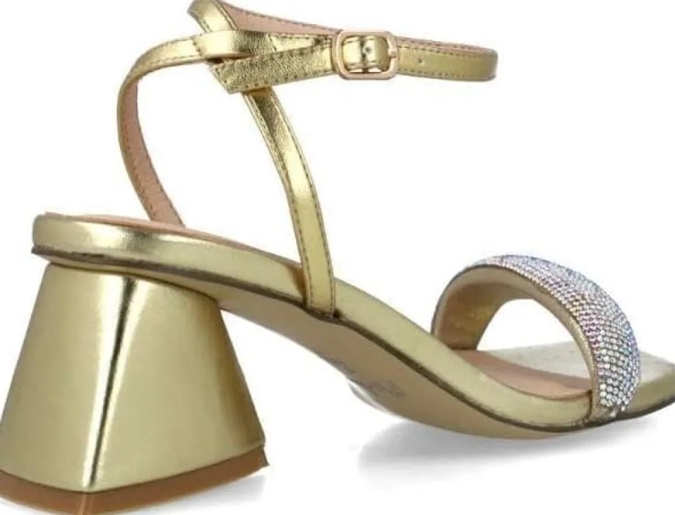 Sandali donna “Menbur” 23802 Collezione Primavera/Estate 2025 – Oro/Argento