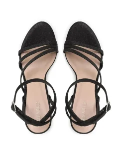 Sandali donna “Menbur” 24083 Collezione Primavera /Estate 2025 – Nero/Oro