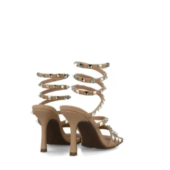 Sandali donna “Menbur” 23791 Collezione Primavera/Estate 2025 – Camel/Nero