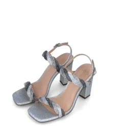 Sandali donna “Menbur” 23950 Collezione Primavera /Estate 2025 – Argento/Oro/Blu