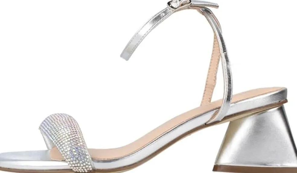 Sandali donna “Menbur” 23802 Collezione Primavera/Estate 2025 – Oro/Argento