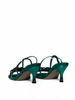 Sandali donna “Menbur” 23980 Collezione Primavera/Estate 2025 – Verde/Fucsia
