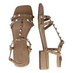 Sandali donna “Menbur” 24133 Collezione Primavera/Estate 2025 – Panna/Camel