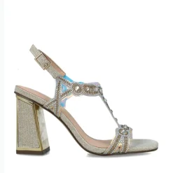 Sandali donna “Menbur” 23658 Collezione Primavera/Estate 2025 – Argento/Oro/Oro Rosa