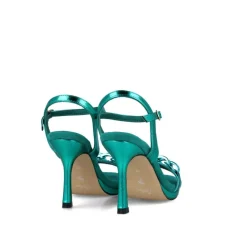 Sandali donna “Menbur” 24026 Collezione Primavera/Estate 2025 – Verde/Fucsia