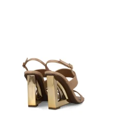 Sandali donna “Menbur” 24085 Collezione Primavera/Estate 2025 – Nude/Nero