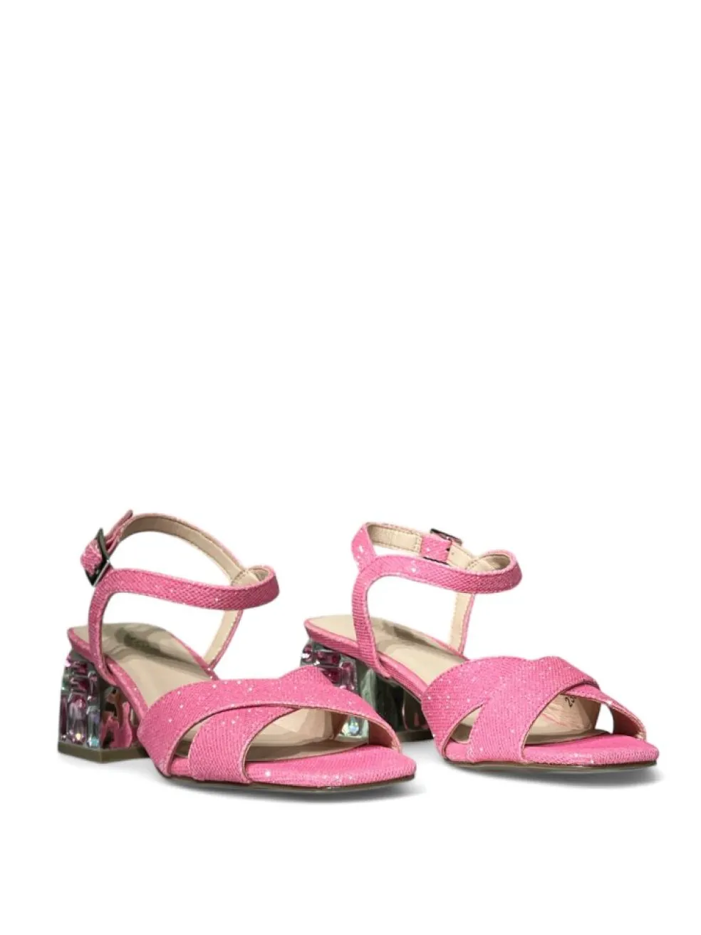 Sandali donna “Menbur” 23655 Collezione Primavera/Estate 2025 – Lilla/Pesca/Fucsia/Giallo Paglierino