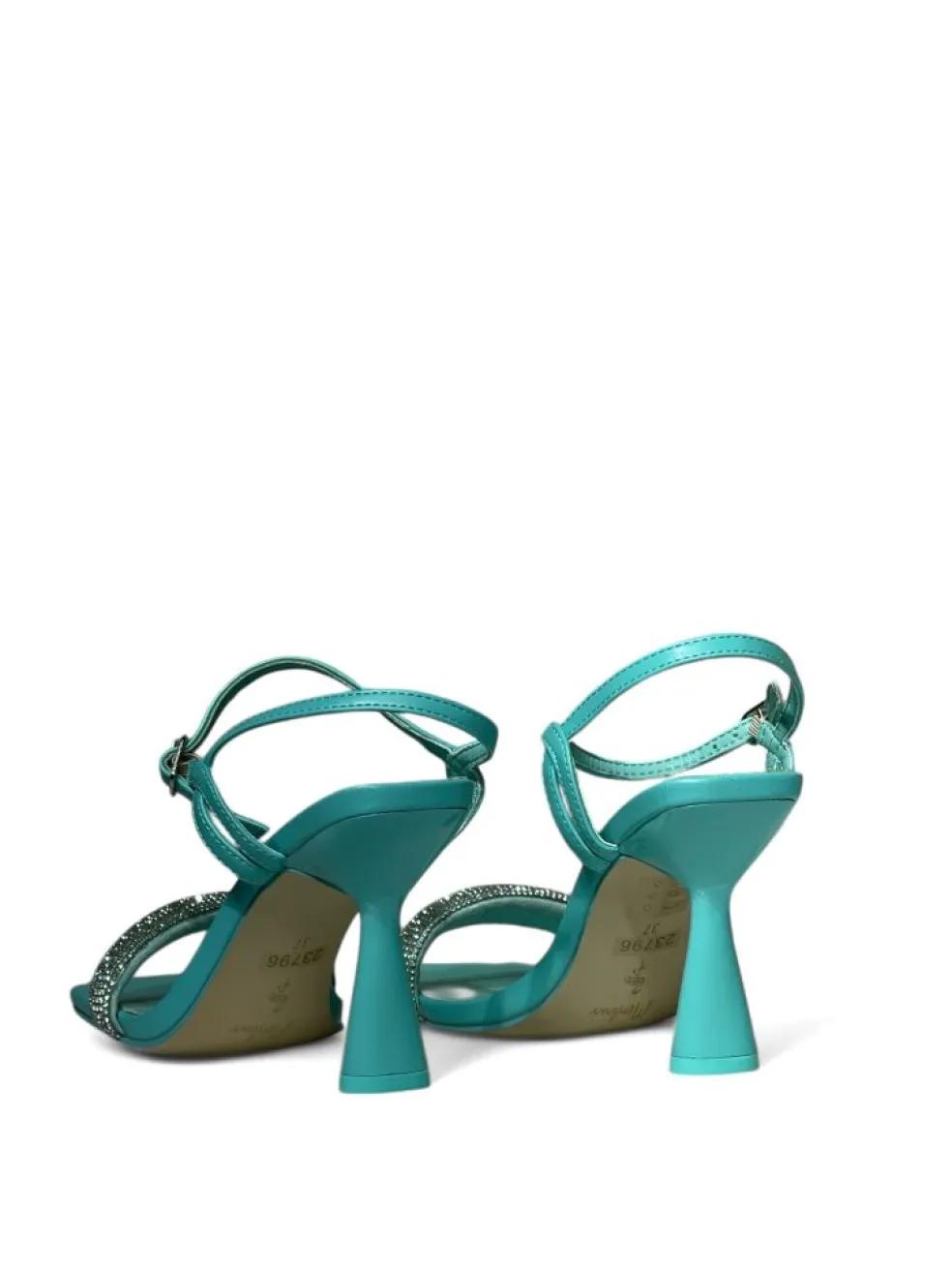 Sandali donna “Menbur” 23796 Collezione Primavera/Estate 2025 – Lime/Turchese/Mango