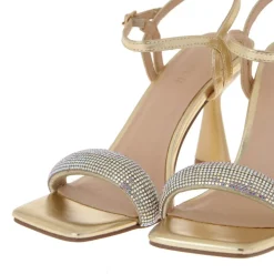 Sandali donna “Menbur” 23796/800 Collezione Primavera/Estate 2025 – Bianco/Oro/Argento