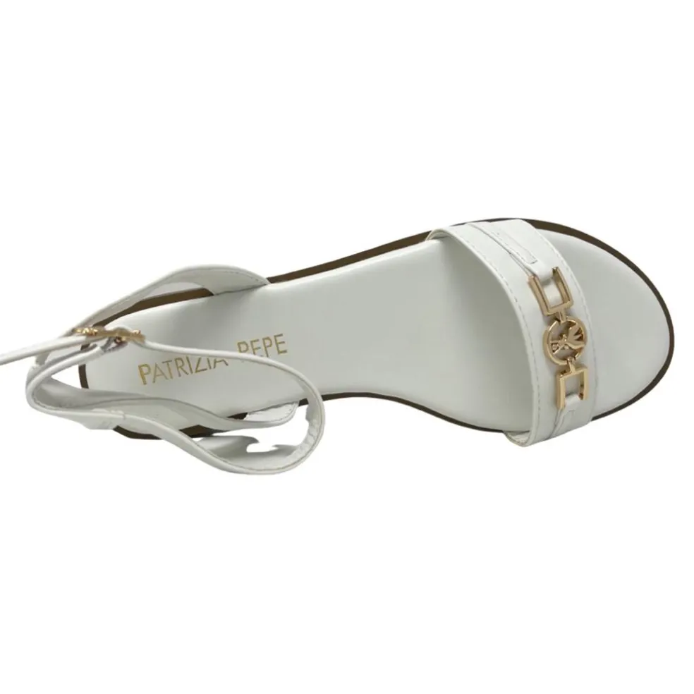 Sandali donna “Patrizia Pepe” PPJ235 Collezione Primavera /Estate 2025 – Bianco