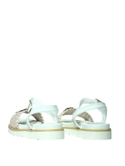 Sandali donna “Patrizia Pepe” PPJ295 Collezione Primavera /Estate 2025 – Bianco/Nude