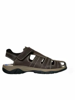 Sandali Uomo “Stonefly” 108693 Collezione Primavera/Estate 2025 – Grigio scuro/Marrone