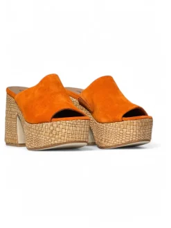 Scalzati donna “Carmens” 51297 Collezione Primavera/Estate 2025 – Mandarino