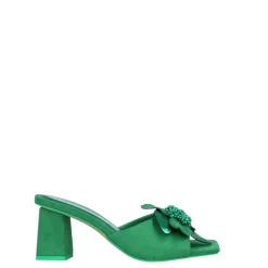 Scalzati donna “Menbur” 25132 Collezione Primavera/Estate 2025 – Verde/Rosa Cipria