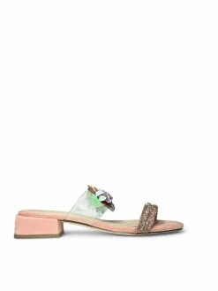 Scalzati donna “Menbur” 24015 Collezione Primavera /Estate 2025 – Pesca/Lilla