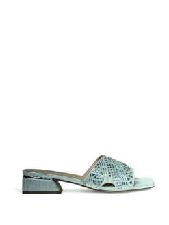 Scalzati donna “Menbur” 24159 Collezione Primavera/Estate 2025 – Oro/Nero/Argento