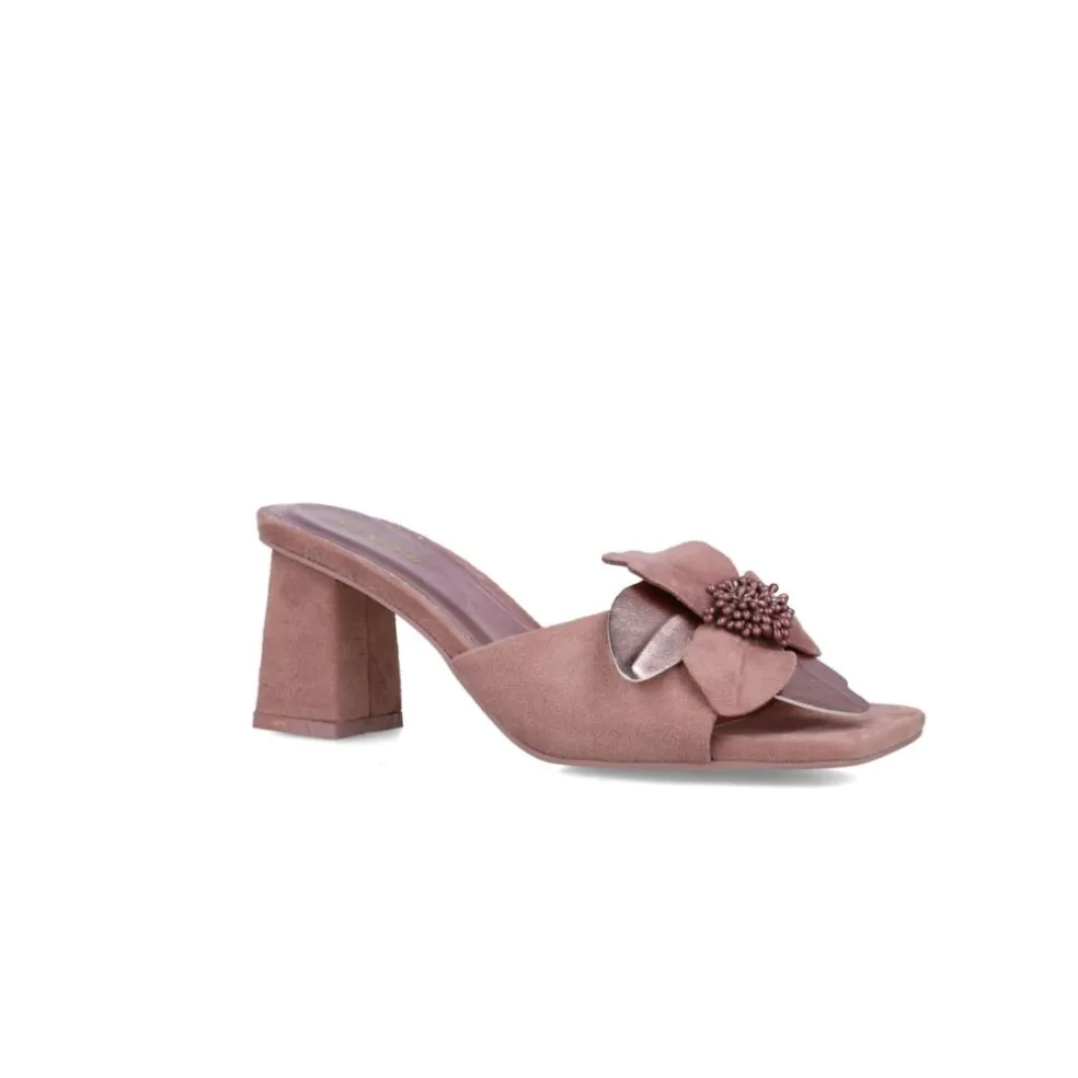 Scalzati donna “Menbur” 25132 Collezione Primavera/Estate 2025 – Verde/Rosa Cipria