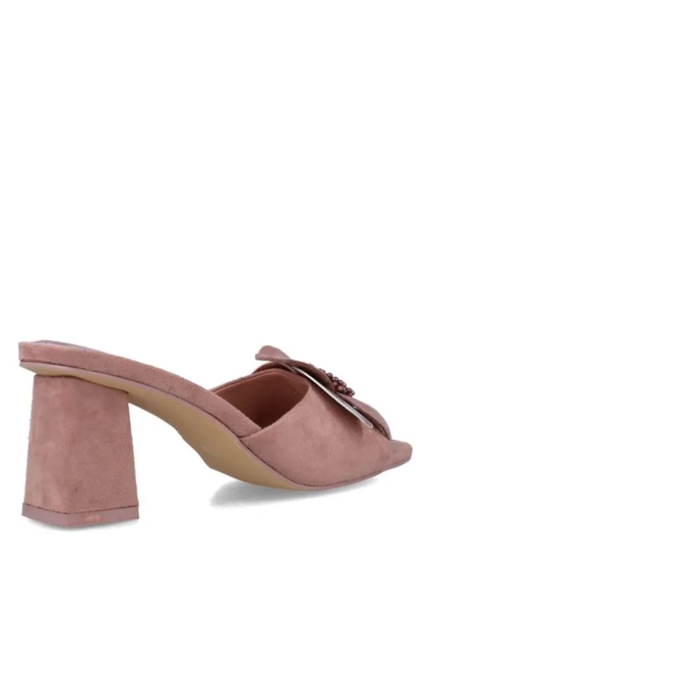 Scalzati donna “Menbur” 25132 Collezione Primavera/Estate 2025 – Verde/Rosa Cipria
