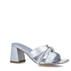 Scalzati donna “Menbur” 25184 Collezione Primavera/Estate 2025 – Nero/Argento