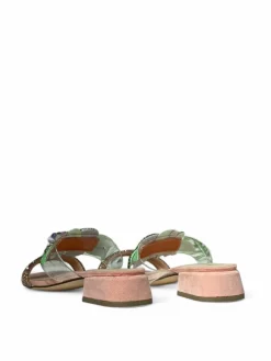 Scalzati donna “Menbur” 24015 Collezione Primavera /Estate 2025 – Pesca/Lilla