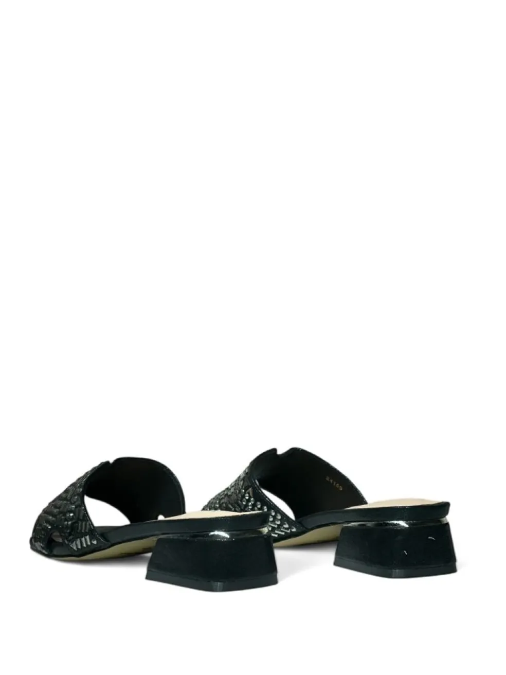 Scalzati donna “Menbur” 24159 Collezione Primavera/Estate 2025 – Oro/Nero/Argento