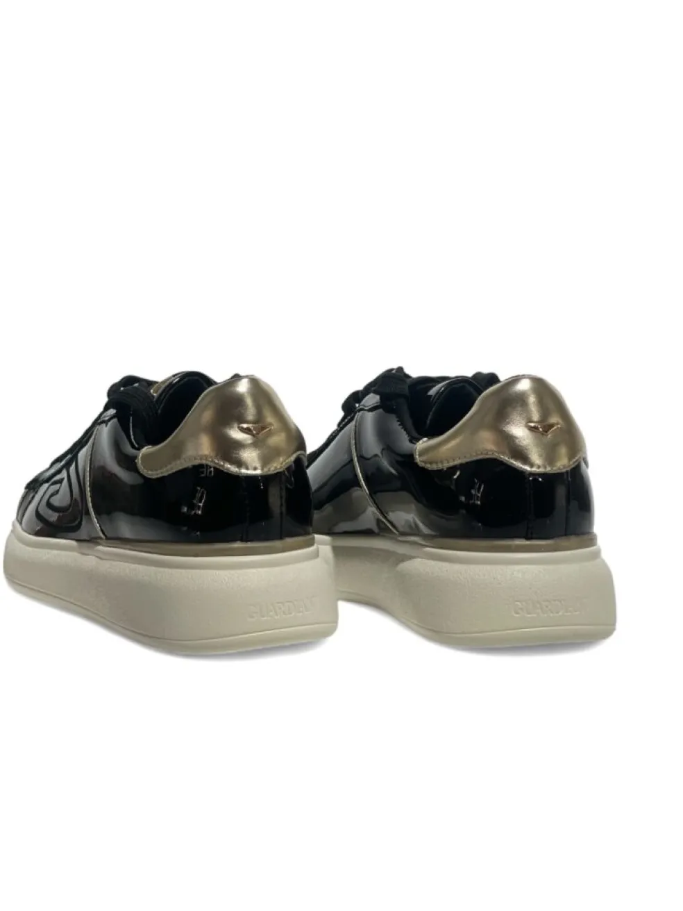Sneakers donna “Alberto Guardiani” AGW007902 Collezione Autunno/Inverno 2024/2025 – Nero e platino