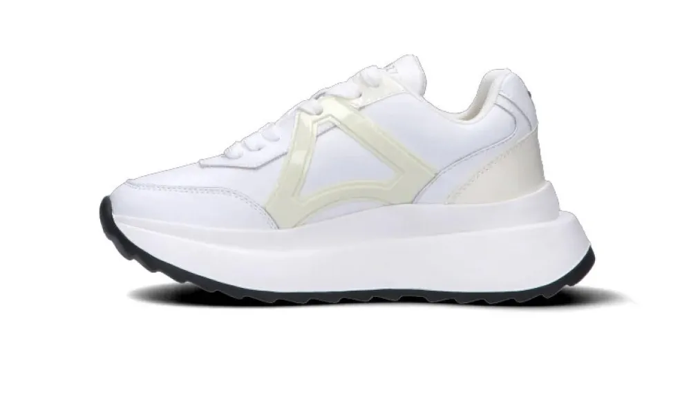 Sneakers donna “Apepazza” F3COZY05/LEN Collezione Primavera /Estate 2025 – Bianco