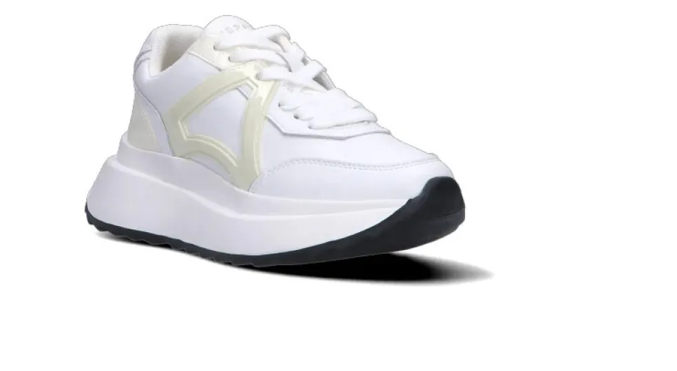 Sneakers donna “Apepazza” F3COZY05/LEN Collezione Primavera /Estate 2025 – Bianco