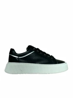 Sneakers donna “Baldinini” 48.407/48.410 Collezione Primavera/Estate 2025 – Nero/Bianco