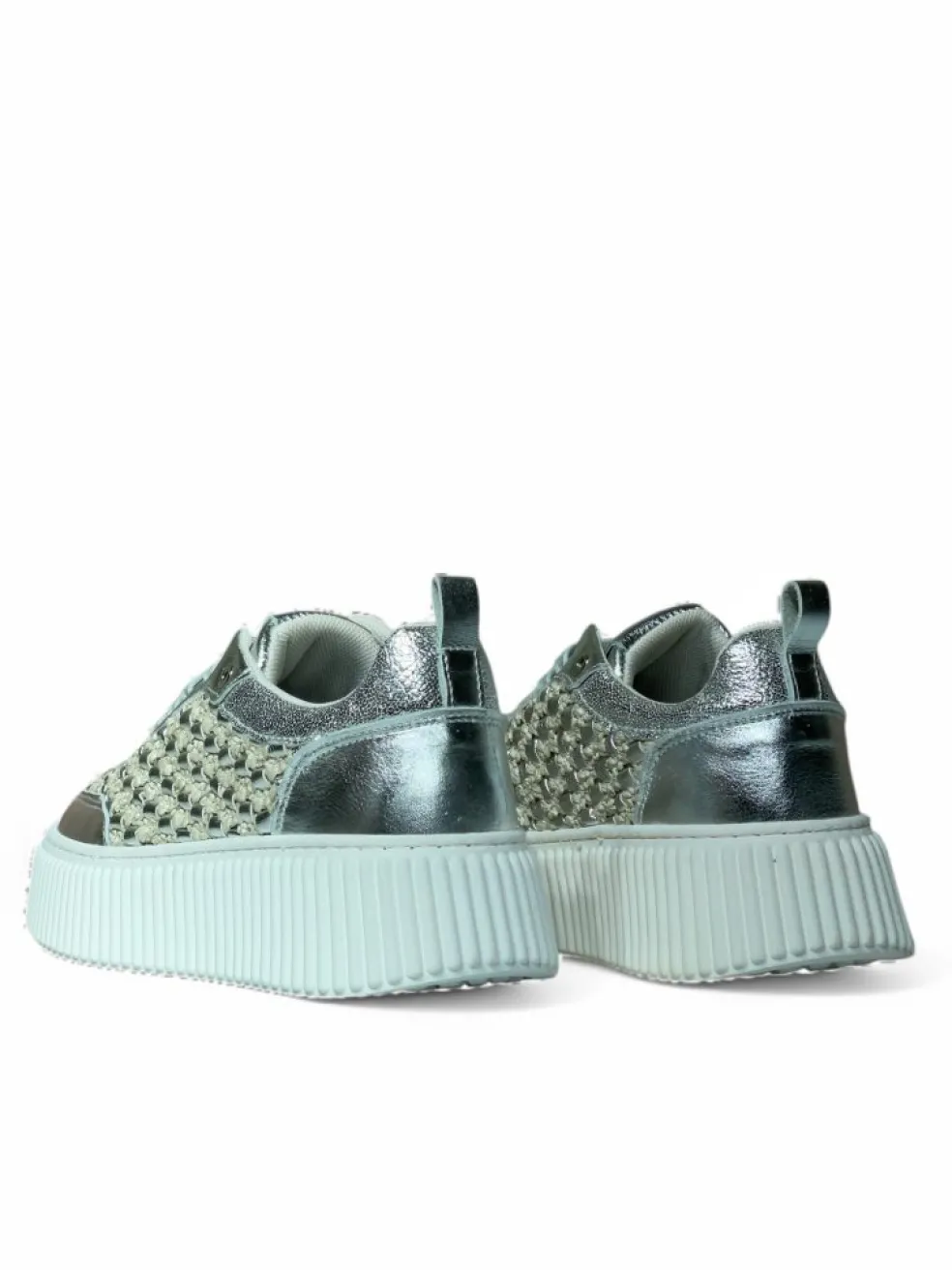 Sneakers donna “Baldinini” 46.627 Collezione Primavera/Estate 2025 – Argento