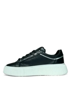 Sneakers donna “Baldinini” 48.407/48.410 Collezione Primavera/Estate 2025 – Nero/Bianco