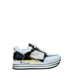 Sneakers donna “Braccialini” BB108 Collezione Primavera/Estate 2025 – Bianco Multi