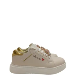 Sneakers donna “Braccialini” L47 Collezione Primavera/Estate 2025 – Bianco/Avorio