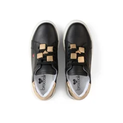 Sneakers donna “Braccialini” BB104 Collezione Primavera/Estate 2025 – Nero