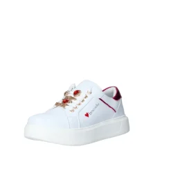 Sneakers donna “Braccialini” BB103 Collezione Primavera/Estate 2025 – Bianco e Fucsia