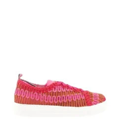 Sneakers donna “Cinzia Soft” VLV2000 Collezione Primavera/Estate 2025 – Fucsia/Blu
