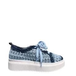 Sneakers donna “Cinzia Soft” VLV2000 Collezione Primavera/Estate 2025 – Fucsia/Blu