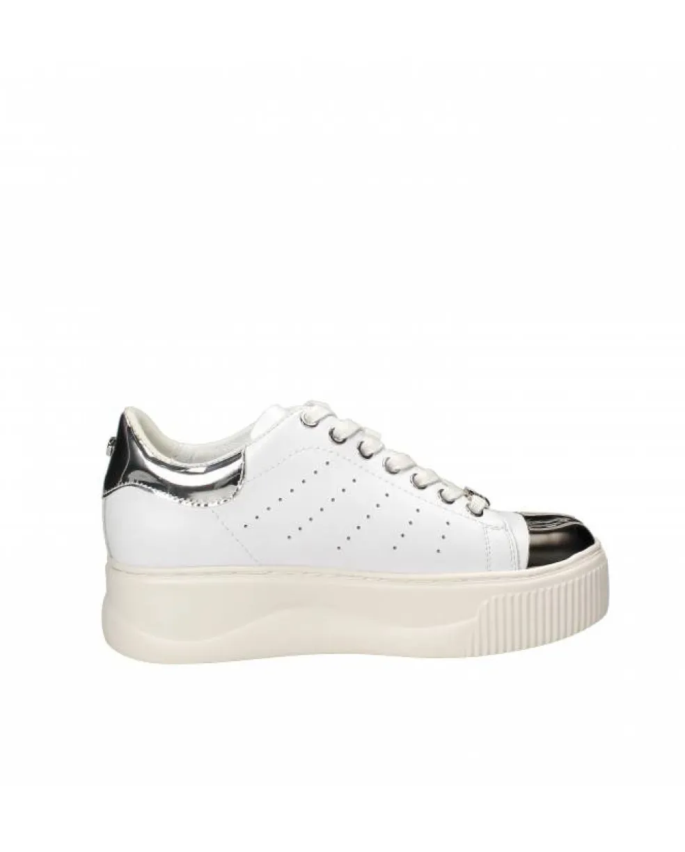 Sneakers donna “Cult” CLW316207 Collezione Primavera/Estate 2025 – Bianco e argento