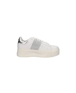 Sneakers donna “Cult” CLW362100 Collezione Primavera/Estate 2025 – Bianco e argento