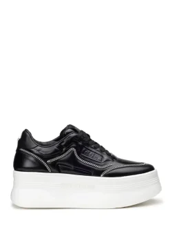 Sneakers donna “Cult” CLW396600/601 Collezione Primavera/Estate 2025 – Bianco argento/Nero